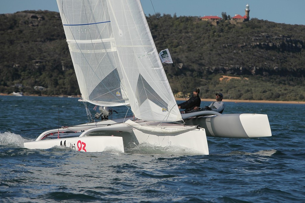 Startjenn (Multi23) at LCMR2012 - APC Logistics Lock Crowther Multihull Regatta 2012 © Julie Geldard